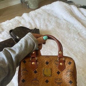 MCM mini nano speedy bag